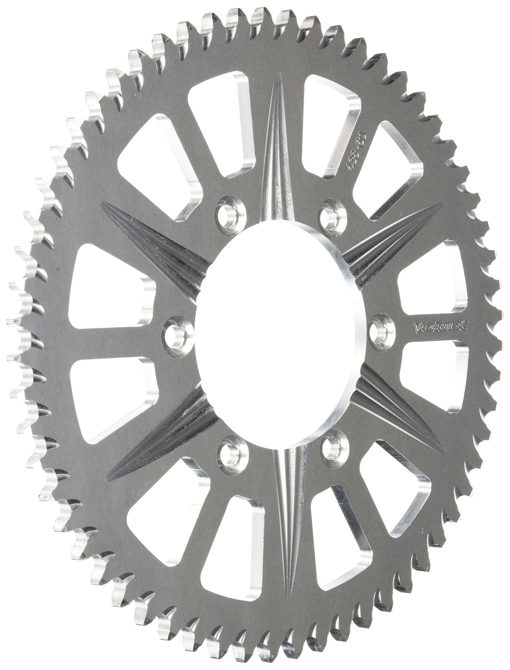 Vortex Racing Aluminum Rear Sprocket 530 60 Tooth- Silver