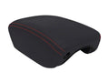 PRP  2018+ Jeep Wrangler JL / Jeep Gladiator JT Center Console Cover - Black with Red Stitching