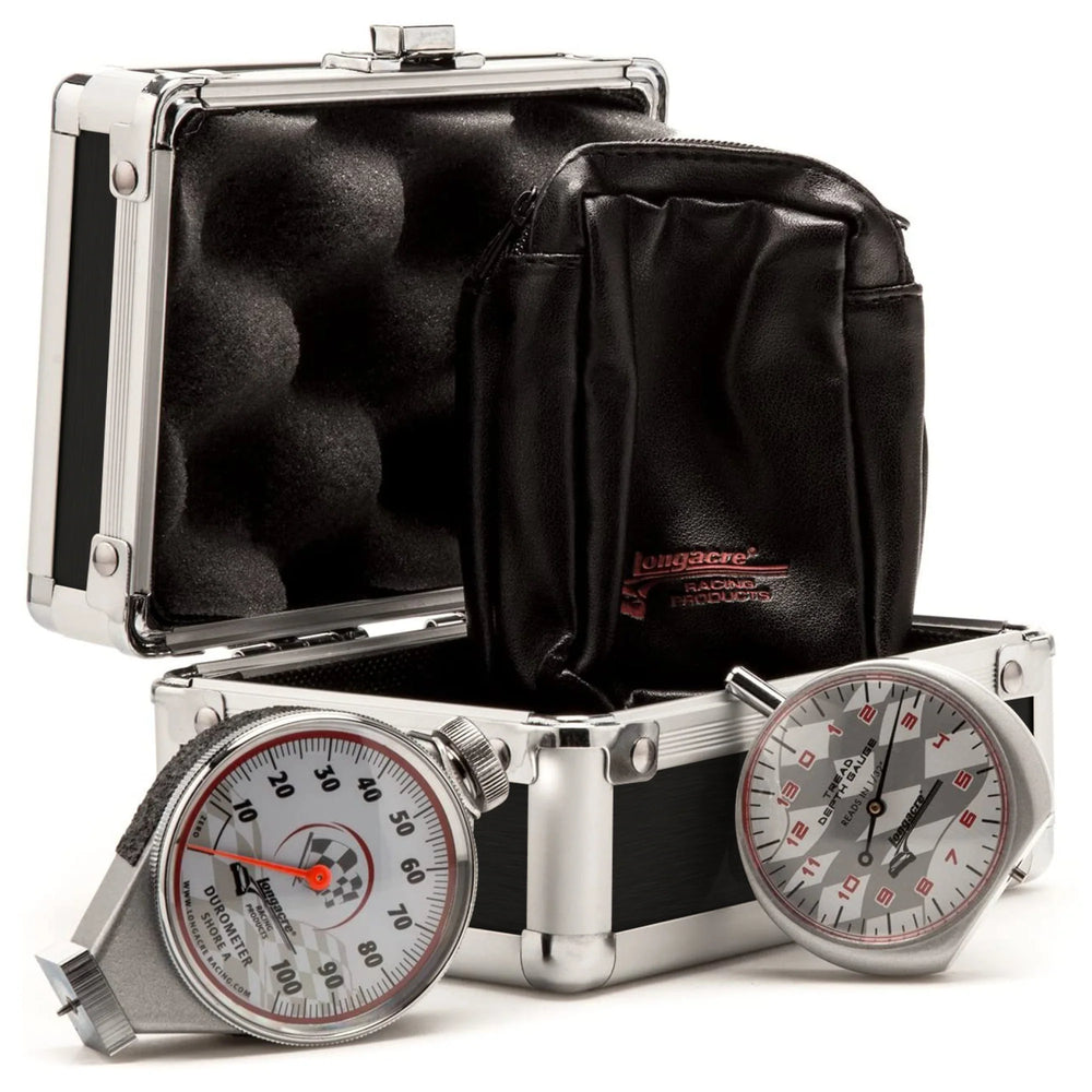 TIRE DUROMETER & TREAD DEPTH GAUGE WITH STORAGE CASE