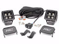 Rough Country LED Light Pair Ditch Mount 2 Black DRL Ford F-150 (15-26) F-150 Lightning (22-26) 71031