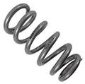 QA1 3-1/2in ID Tapered High Travel Spring - 10in Length x 650lbs/in - Silver Powder Coated