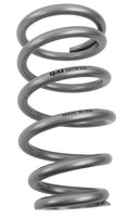 QA1 4-1/8in ID Tapered High Travel Spring - 10in Length x 350lbs/in - Silver Powder Coated
