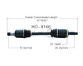 NEW CV AXLE