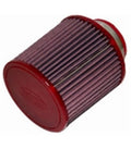 BMC Single Air Universal Conical Filter w/Carbon Top - 80mm Inlet / 140mm H
