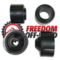 2.5 Inch Front 2.5 Inch Rear Lift Spacers 07-18 Wrangler JK Freedom Off-Road