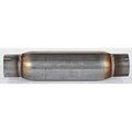 RACE SERIES BULLET MUFFLER 409SS 16.50IN OAL 12IN SHELL 3.00IN INLET & OUTLET 4I