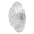 R1 05-10 Honda Odyssey Rear Left Drilled & Slotted Silver Brake Rotor