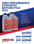 SYNTHETIC SAE 10W50 MOTORCYCLE OIL 1 QUART CASE OF 6