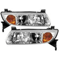 Spyder 00-02  Saturn L Series OEM Style Headlights - Set - Chrome (HD-JH-SALS00-AM-C)