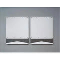 Putco Universal - Rubber Mud Flap w/ SS Trim (6in x 10in)