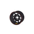 Wheel 14x7 D-Hole 4x4.25 in 3in BS Black