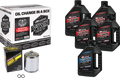 Maxima V-Twin Oil Change Kit Synthetic w/Chrome Filter Sportster