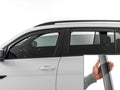 WeatherTech 18-24 Volkswagen Atlas Front&Rear Side Window Deflectors - Dark Tint