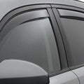 WeatherTech 22-24 Toyota Tundra CrewMax Front&Rear Side Window Deflectors - Dark Tint