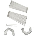 Excel Rear Spoke/Nipple Set (w/ Wrench) - 8 Gauge / 32 Qty - Silver