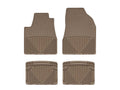WeatherTech 03-07 Nissan Murano Front and Rear Rubber Mats - Tan
