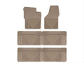 WeatherTech 11 Toyota Sienna Front and Rear Rubber Mats - Tan