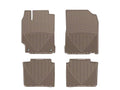WeatherTech 12+ Toyota Camry Front and Rear Rubber Mats - Tan