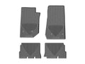 WeatherTech 2014-2016 Jeep Wrangler Unlimited Front and Rear Rubber Mats - Grey