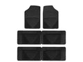 WeatherTech 84-95 Plymouth Voyager Front and Rear Rubber Mats - Black