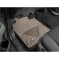 WeatherTech 07 Chevrolet Silverado Front and Rear Rubber Mats - Tan