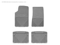 WeatherTech 03-07 Cadillac CTS/CTS-V Front and Rear Rubber Mats - Grey