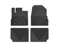 WeatherTech 10+ Chevrolet Equinox Front and Rear Rubber Mats - Black