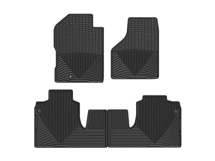 WeatherTech black floor mats