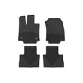 WeatherTech Black Front and Rear All-Weather Floor Mats Fits -21-25 Toyota W524-W525