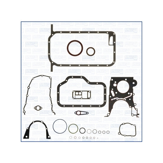 Engine Crankcase Cover Gasket Set - 08-27546-06