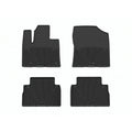 WeatherTech 21-23 Hyundai Santa Fe (Incl 22-23 Plug-In Hybrid) Front & Rear All-Weather Mats - Black