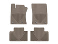 WeatherTech Tan Front and Rear All-Weather Floor Mats Fits -20-23 Tacoma W378TN-W136TN