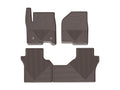 WeatherTech Cocoa Front and Rear All-Weather Floor Mats Fits -20-26 Chevrolet GMC W489CO-W490CO