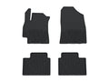 2021 - 2024 Black Front and Rear All-Weather Floor Mats Hyundai Elantra