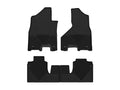 WeatherTech Black Front and Rear All-Weather Floor Mats Fits -20-24 Dodge RAM W516-W518