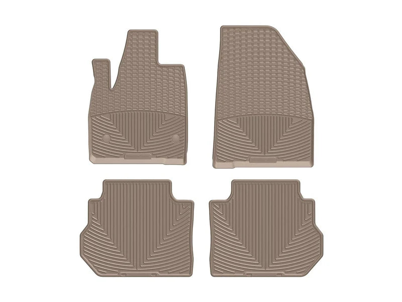 WeatherTech Tan Front and Rear All-Weather Floor Mats Fits -20-26 Cadillac Chevrolet GMC W418TN-W535TN
