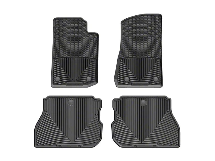 WeatherTech black floor mats