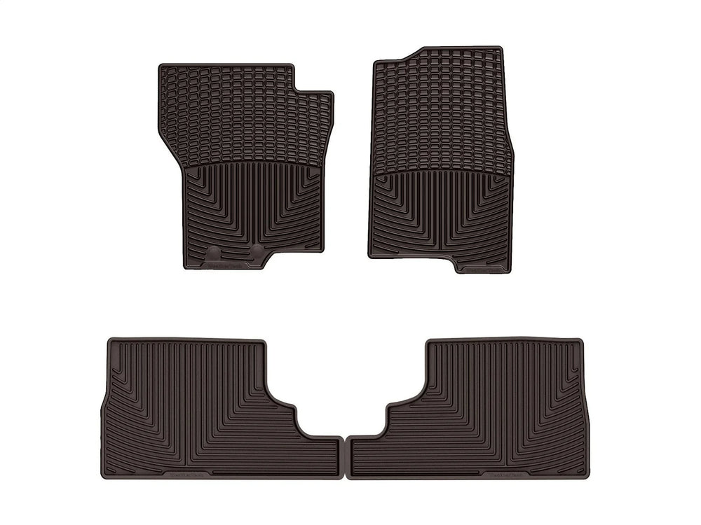 WeatherTech Cocoa Front and Rear All-Weather Floor Mats Fits -20-17 Ford Lincoln W241CO-W431CO