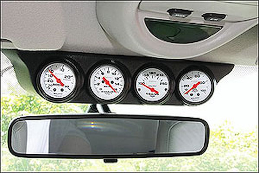 ~(1 lbs. 20X6X5)~ GAUGE MOUNT OVERHEAD CONSOLE QUAD 2 1/16 IN SILVERADO/SIERRA 99-07