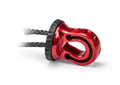~(1 lbs. 4X4X4)~ SPLICER 3/8-1/2 IN SYNTHETIC ROPE SPLICE-ON SHACKLE MOUNT RED