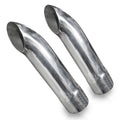 Stainless Works Straight Cut Exhaust Tips-2 1/4in ID Inlet 2 1/4in body