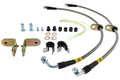 StopTech 05-08 Mustang V6 w/ABS / Mustang GT V8 / 07-09 GT500 Stainless Steel Front Brake Lines