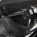 HEADLIGHTS CHROME HOUSING SMOKED LENS - NO BULB INCLUDED