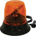 LED ROTATING BEACON LOW PROFILE 1224VDC 185 FPM 3 BOLT MOUNT AMBER