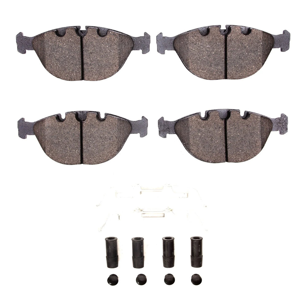 R1 02-06 BMW X5 Front Optimum OE Pads & Hardware Kit