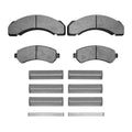 R1 95-00 Chevrolet C3500 Front/Rear Ceramic Pads & Hardware Kit