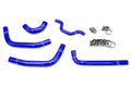 HPS Performance Blue Reinforced Silicone Radiator Hose Kit Coolant for Kawasaki 09-10 KX250F