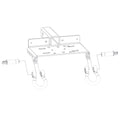 ~(6 lbs. 12X12X4)~ Receiver Mount - Utility Winch 1-1/4inx1-1/4in