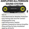 POWERSPORTS PLUG & PLAY SOUND SYSTEM W 450 WATT BUILTIN CLASS D AMP