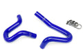 HPS Performance Reinforced Blue Silicone Heater Hose Kit Coolant for Hyundai 10-14 Genesis Coupe 2.0T Turbo 4Cyl